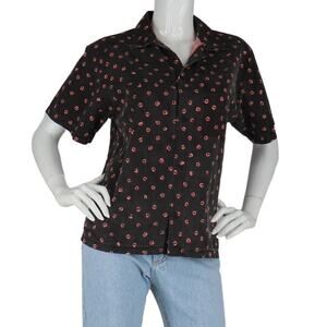 Vintage Jimmy Z Pink Skate Skateboarding Punk Skull Goth Halloween Horror Shirt